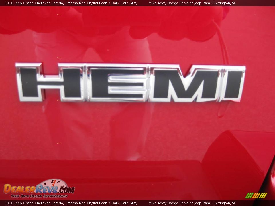 2010 Jeep Grand Cherokee Laredo Inferno Red Crystal Pearl / Dark Slate Gray Photo #6
