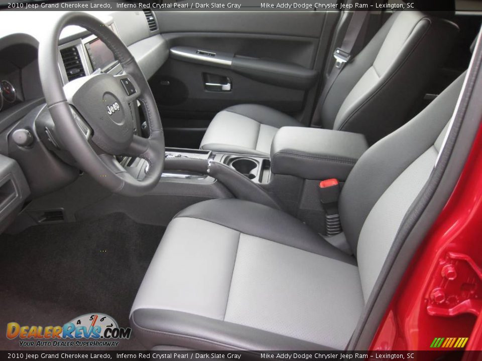 2010 Jeep Grand Cherokee Laredo Inferno Red Crystal Pearl / Dark Slate Gray Photo #14