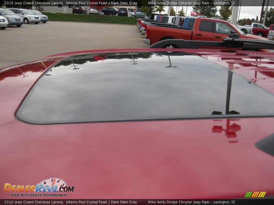 2010 Jeep Grand Cherokee Laredo Inferno Red Crystal Pearl / Dark Slate Gray Photo #15