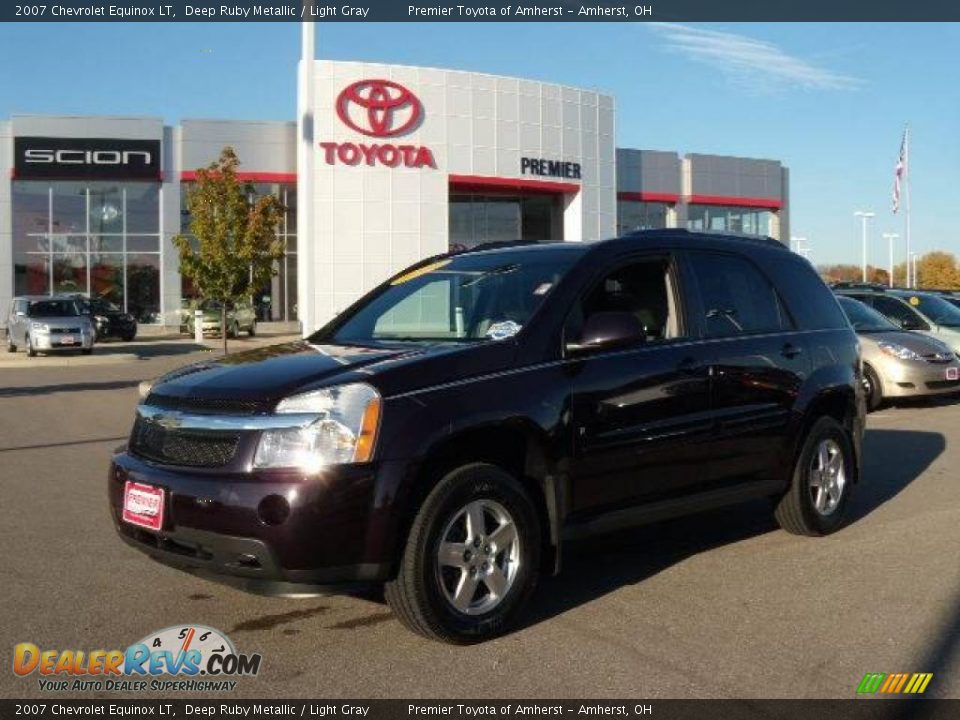 2007 Chevrolet Equinox LT Deep Ruby Metallic / Light Gray Photo #1