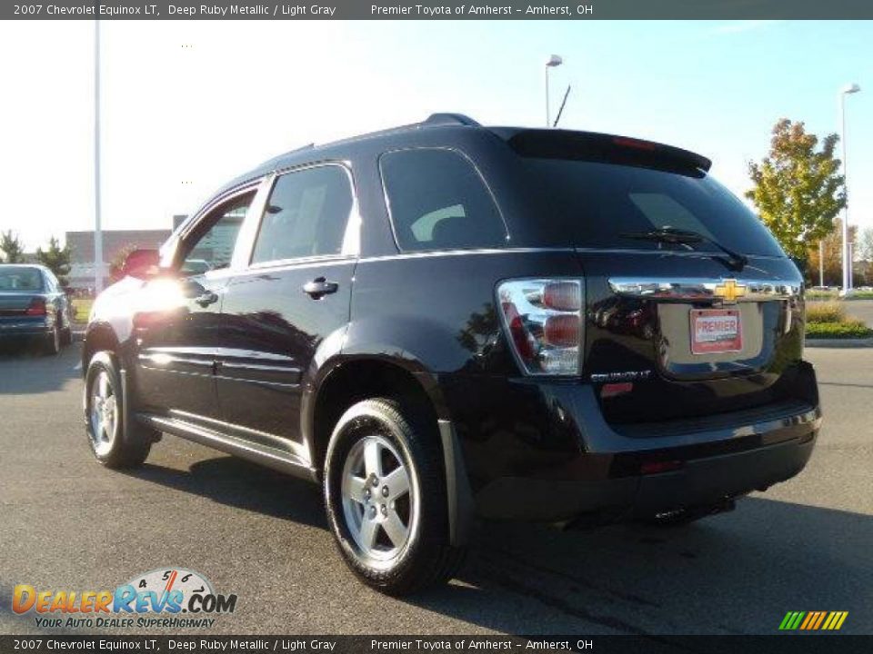 2007 Chevrolet Equinox LT Deep Ruby Metallic / Light Gray Photo #3