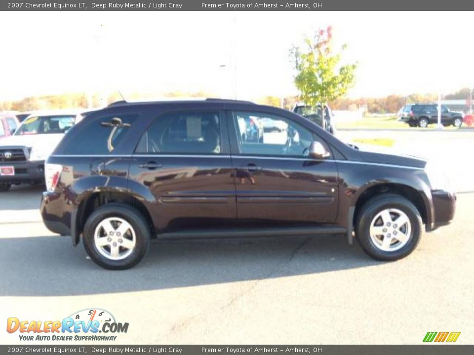 2007 Chevrolet Equinox LT Deep Ruby Metallic / Light Gray Photo #6