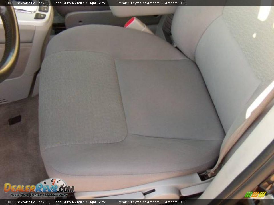 2007 Chevrolet Equinox LT Deep Ruby Metallic / Light Gray Photo #9
