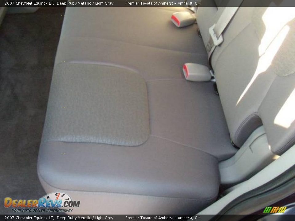 2007 Chevrolet Equinox LT Deep Ruby Metallic / Light Gray Photo #10