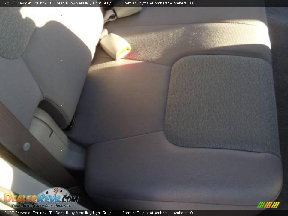 2007 Chevrolet Equinox LT Deep Ruby Metallic / Light Gray Photo #11