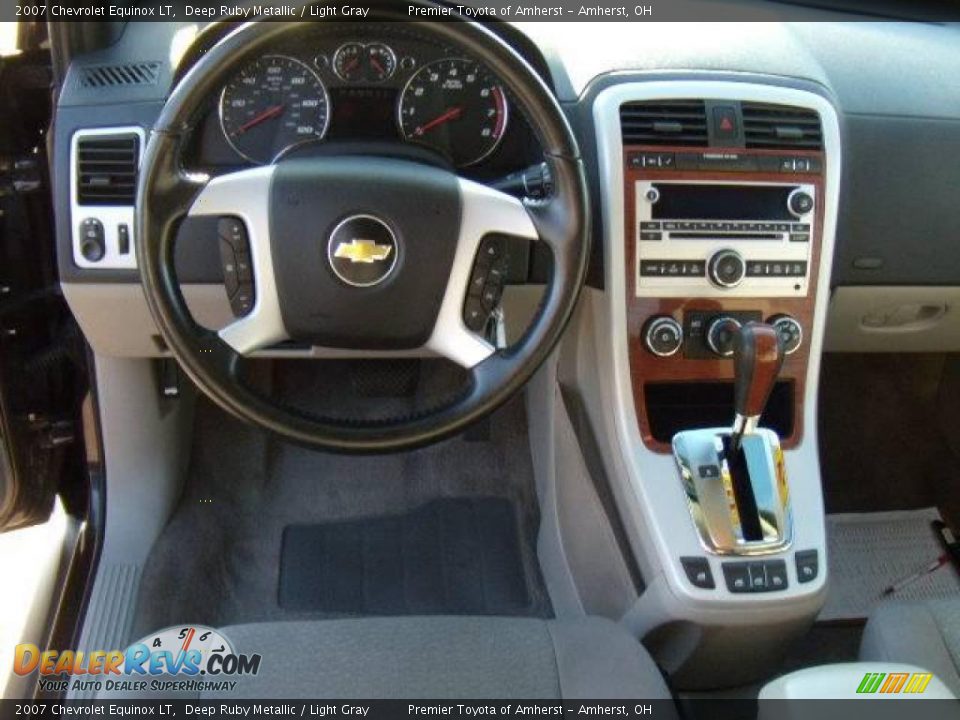 2007 Chevrolet Equinox LT Deep Ruby Metallic / Light Gray Photo #14
