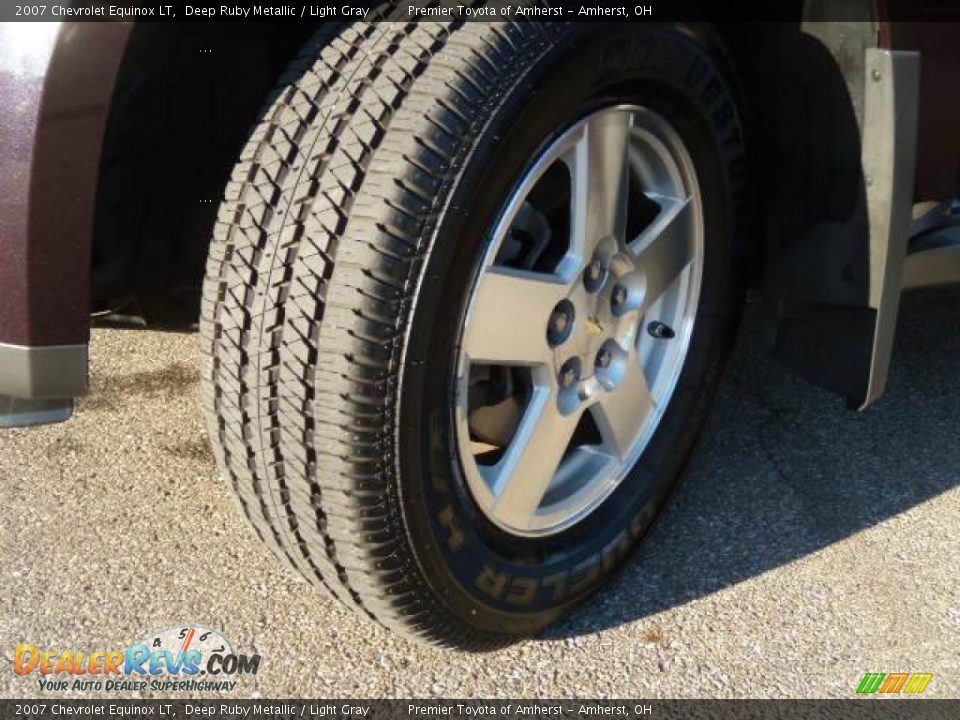2007 Chevrolet Equinox LT Deep Ruby Metallic / Light Gray Photo #16