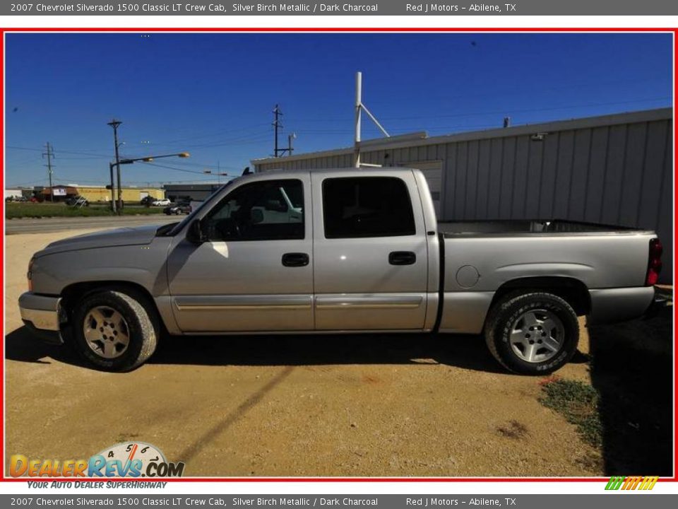 2007 Chevrolet Silverado 1500 Classic LT Crew Cab Silver Birch Metallic / Dark Charcoal Photo #2