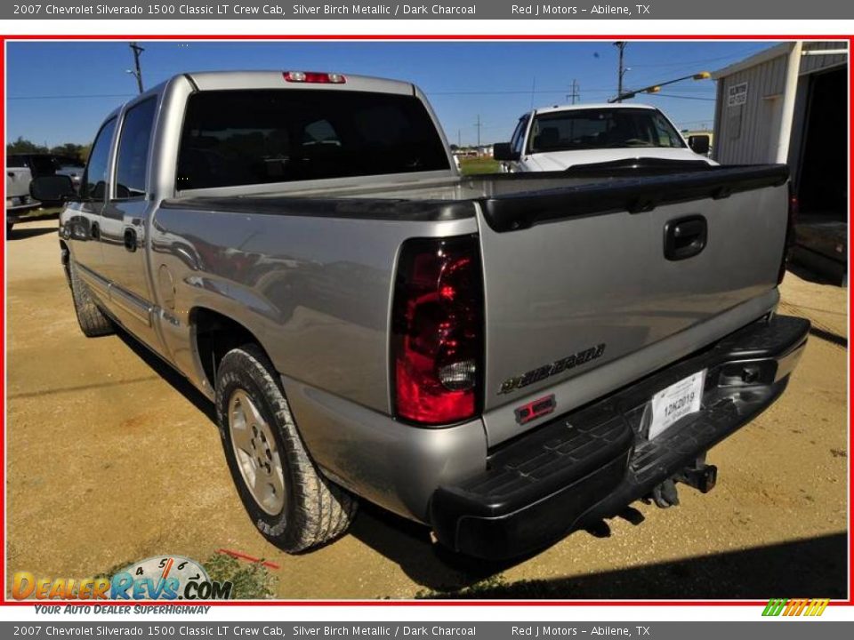 2007 Chevrolet Silverado 1500 Classic LT Crew Cab Silver Birch Metallic / Dark Charcoal Photo #3