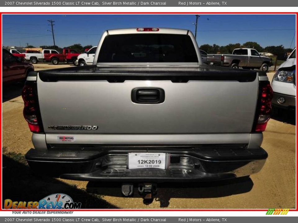 2007 Chevrolet Silverado 1500 Classic LT Crew Cab Silver Birch Metallic / Dark Charcoal Photo #4