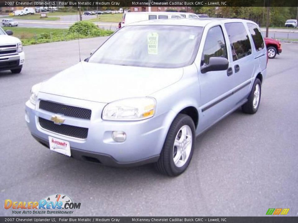 2007 Chevrolet Uplander LS Polar Blue Metallic / Medium Gray Photo #1