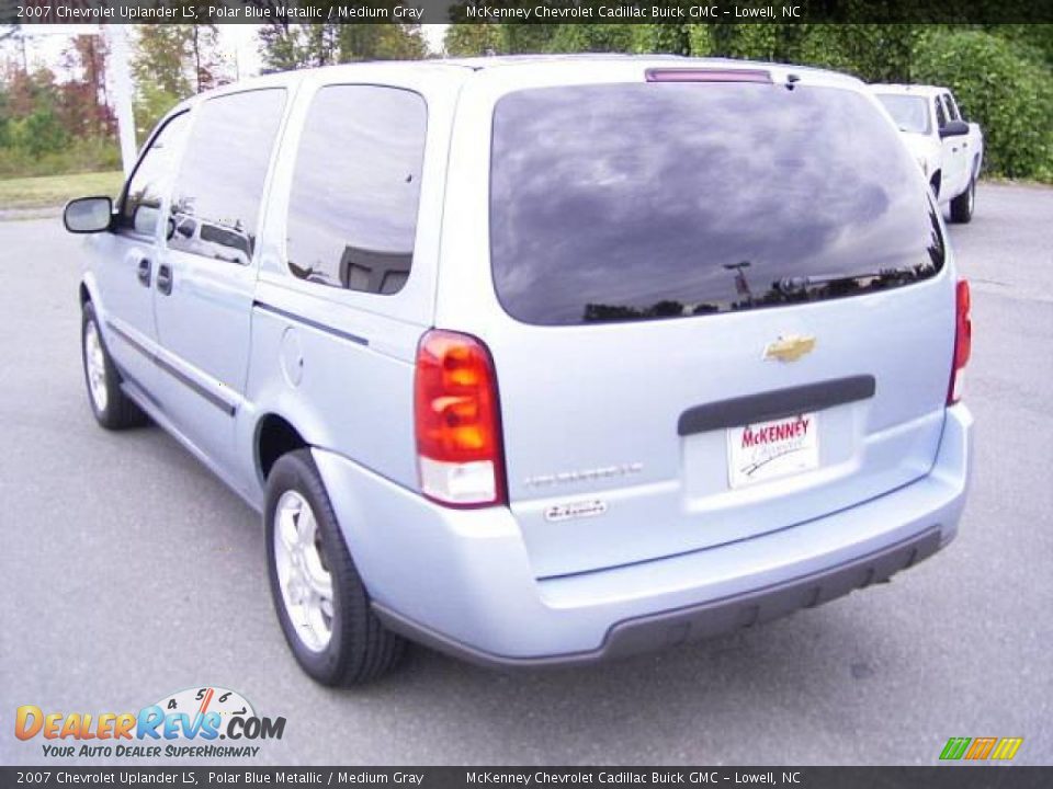 2007 Chevrolet Uplander LS Polar Blue Metallic / Medium Gray Photo #2