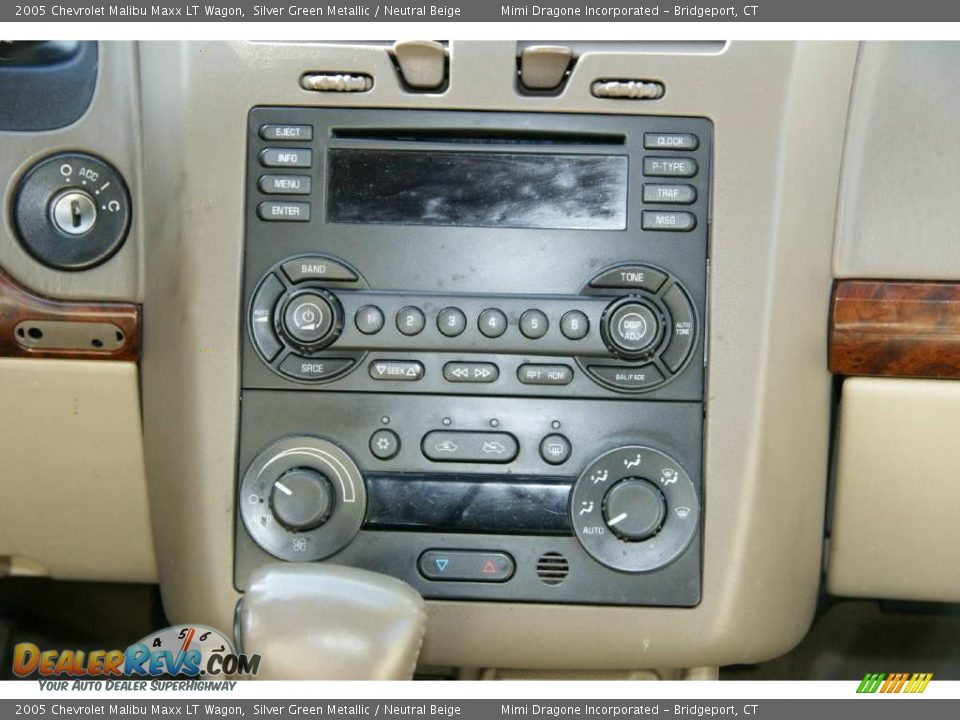 2005 Chevrolet Malibu Maxx LT Wagon Silver Green Metallic / Neutral Beige Photo #18