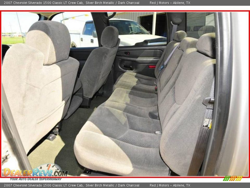 2007 Chevrolet Silverado 1500 Classic LT Crew Cab Silver Birch Metallic / Dark Charcoal Photo #8
