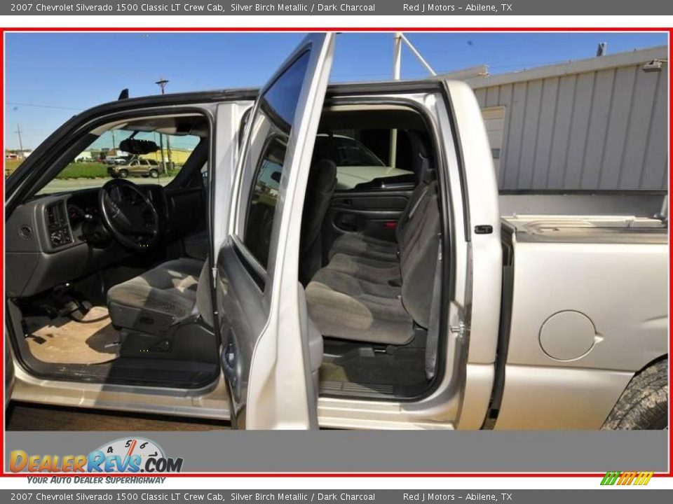 2007 Chevrolet Silverado 1500 Classic LT Crew Cab Silver Birch Metallic / Dark Charcoal Photo #9