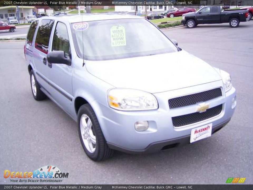 2007 Chevrolet Uplander LS Polar Blue Metallic / Medium Gray Photo #5