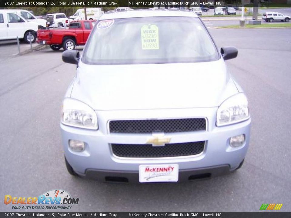 2007 Chevrolet Uplander LS Polar Blue Metallic / Medium Gray Photo #6