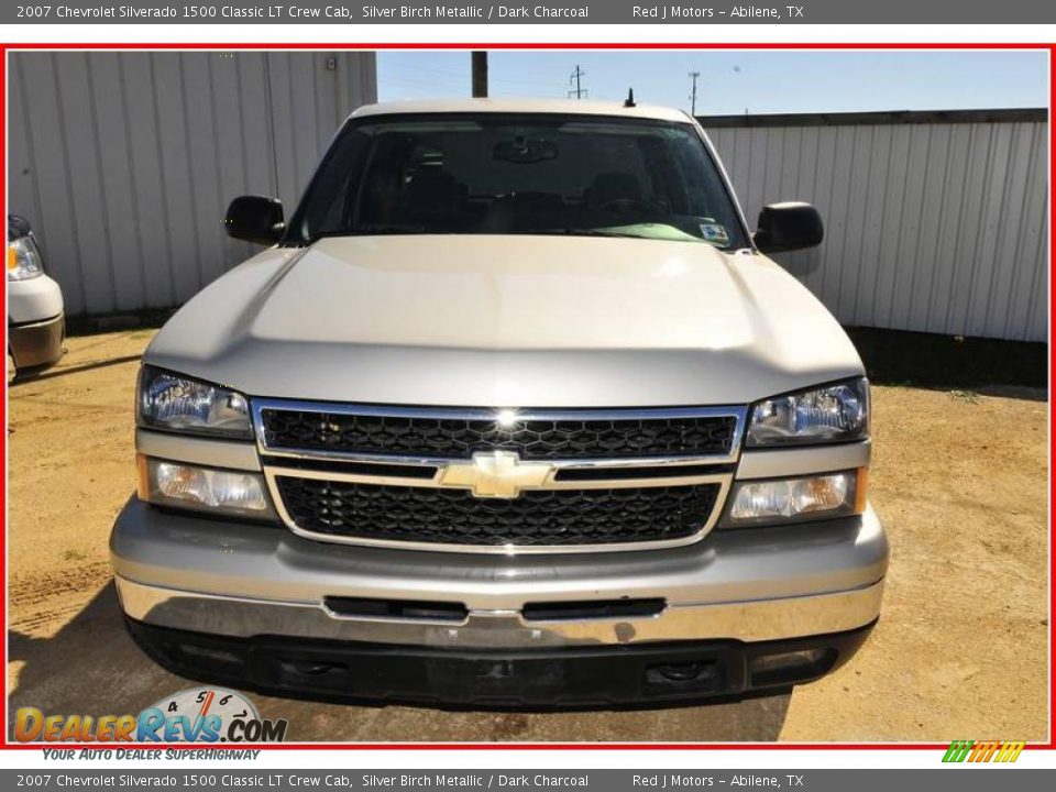 2007 Chevrolet Silverado 1500 Classic LT Crew Cab Silver Birch Metallic / Dark Charcoal Photo #12