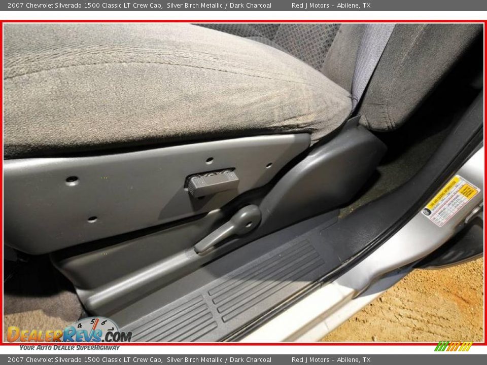 2007 Chevrolet Silverado 1500 Classic LT Crew Cab Silver Birch Metallic / Dark Charcoal Photo #14