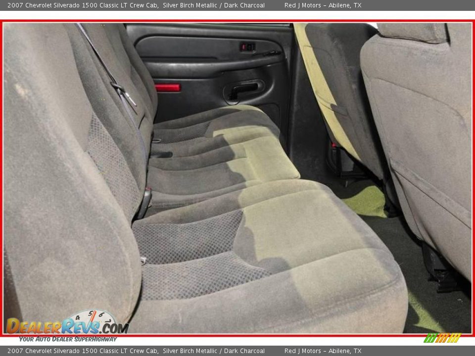 2007 Chevrolet Silverado 1500 Classic LT Crew Cab Silver Birch Metallic / Dark Charcoal Photo #18
