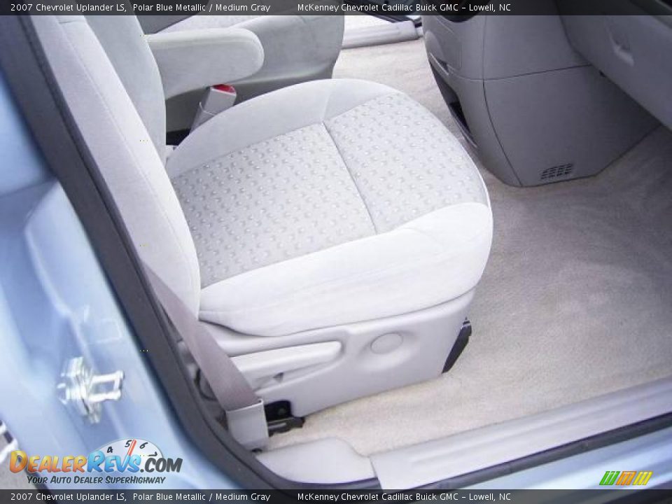2007 Chevrolet Uplander LS Polar Blue Metallic / Medium Gray Photo #15