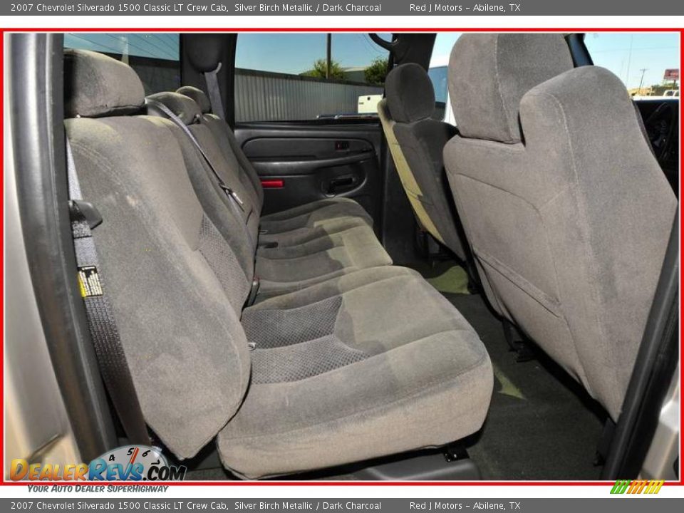 2007 Chevrolet Silverado 1500 Classic LT Crew Cab Silver Birch Metallic / Dark Charcoal Photo #19
