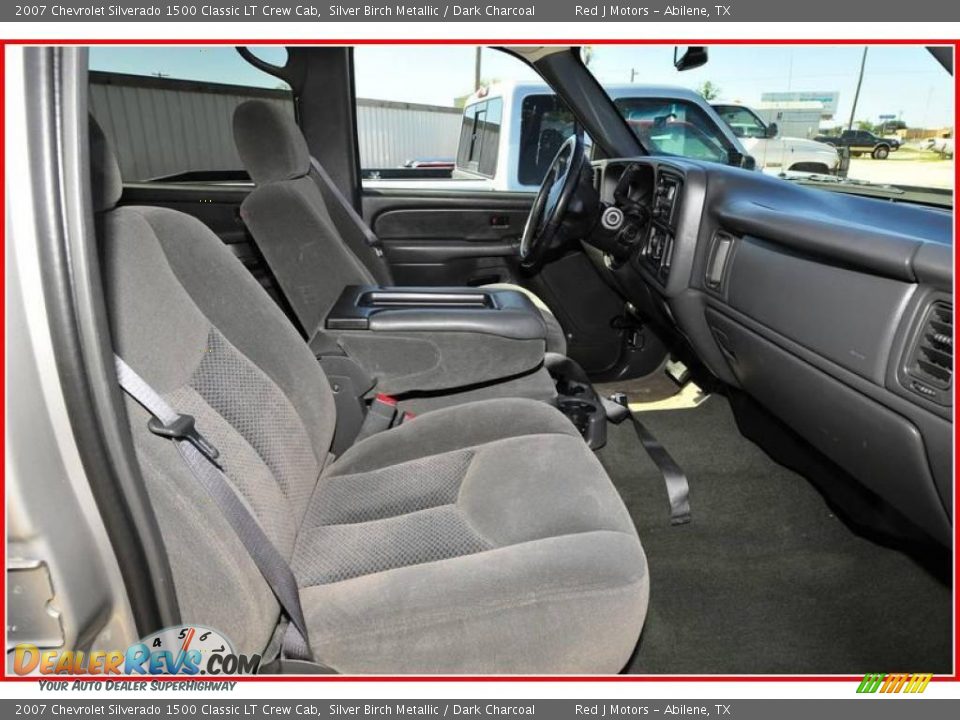 2007 Chevrolet Silverado 1500 Classic LT Crew Cab Silver Birch Metallic / Dark Charcoal Photo #20
