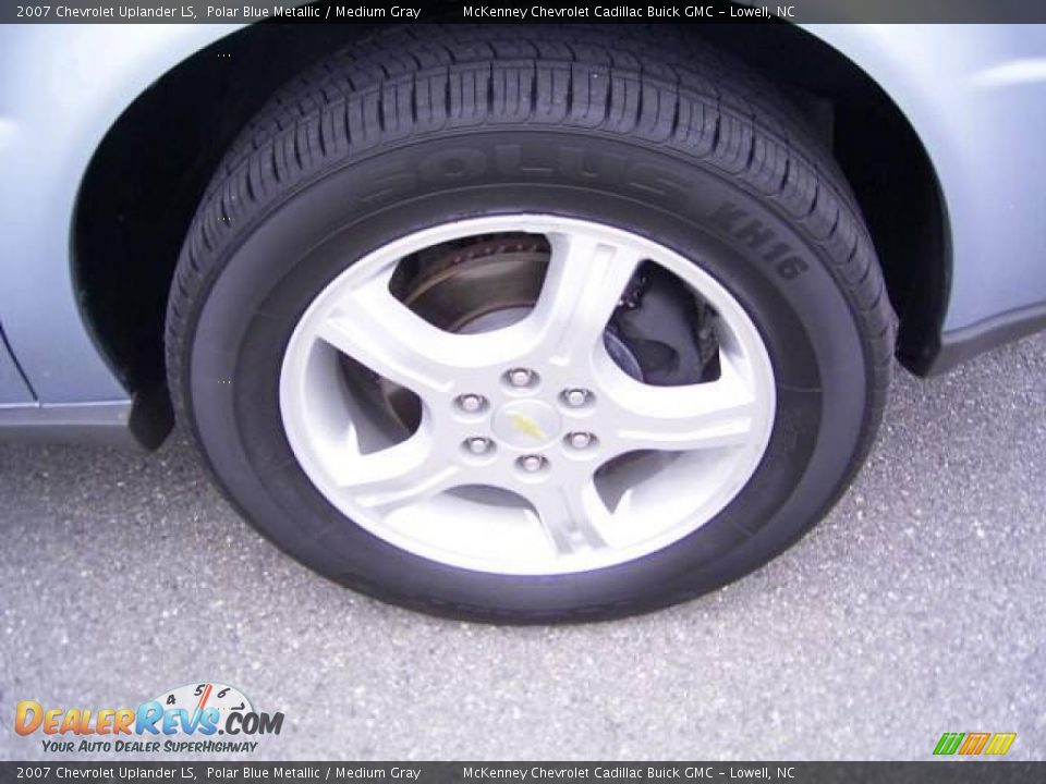 2007 Chevrolet Uplander LS Polar Blue Metallic / Medium Gray Photo #18