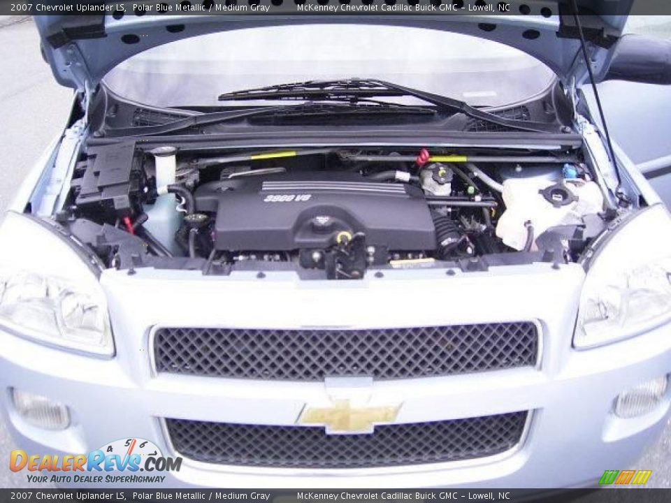 2007 Chevrolet Uplander LS Polar Blue Metallic / Medium Gray Photo #20