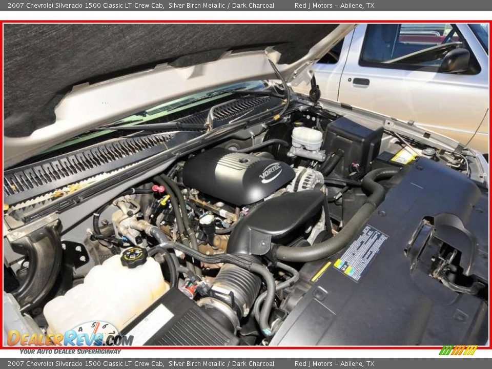 2007 Chevrolet Silverado 1500 Classic LT Crew Cab Silver Birch Metallic / Dark Charcoal Photo #23