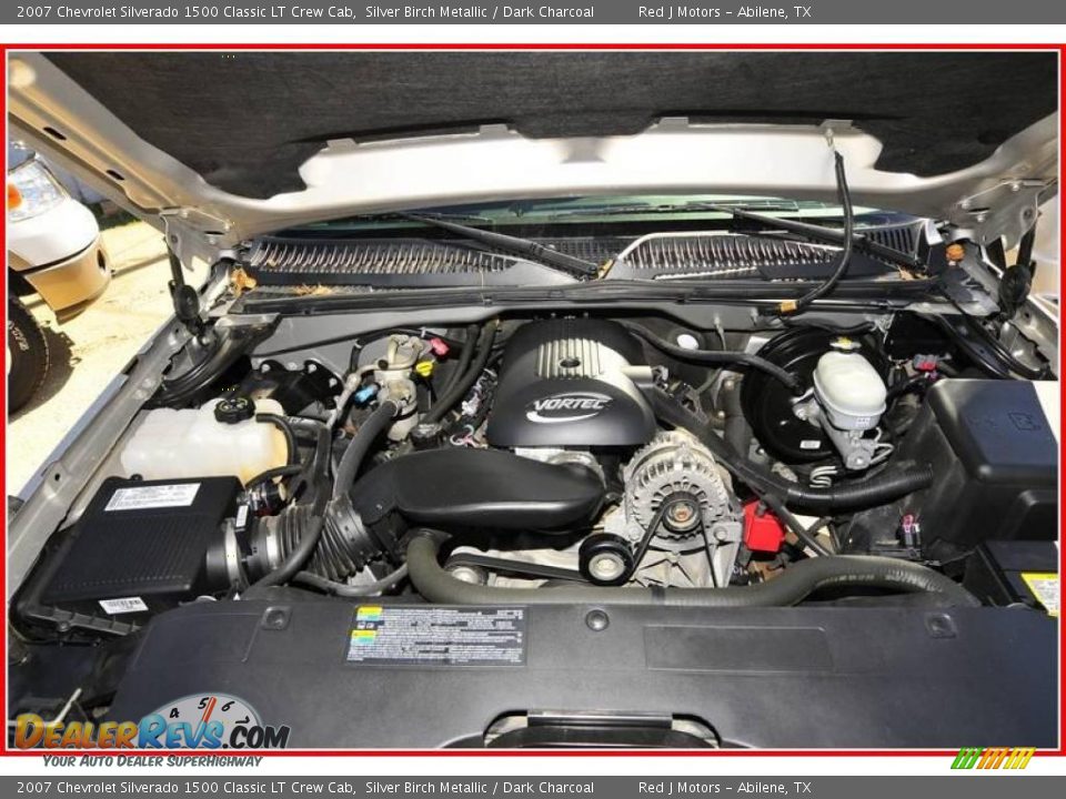 2007 Chevrolet Silverado 1500 Classic LT Crew Cab Silver Birch Metallic / Dark Charcoal Photo #24