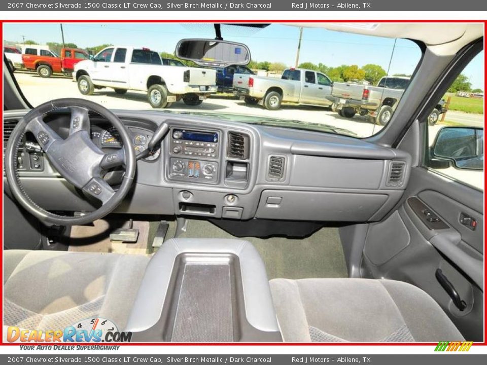 2007 Chevrolet Silverado 1500 Classic LT Crew Cab Silver Birch Metallic / Dark Charcoal Photo #26