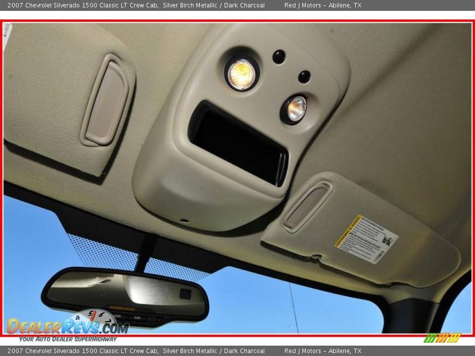 2007 Chevrolet Silverado 1500 Classic LT Crew Cab Silver Birch Metallic / Dark Charcoal Photo #28