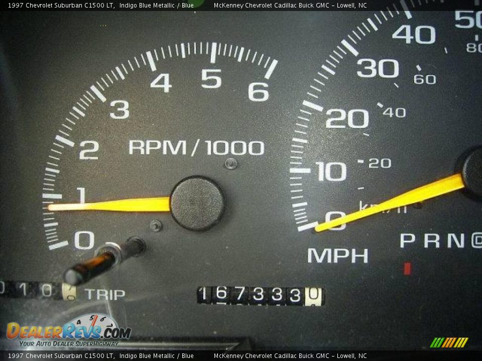 1997 Chevrolet Suburban C1500 LT Indigo Blue Metallic / Blue Photo #25