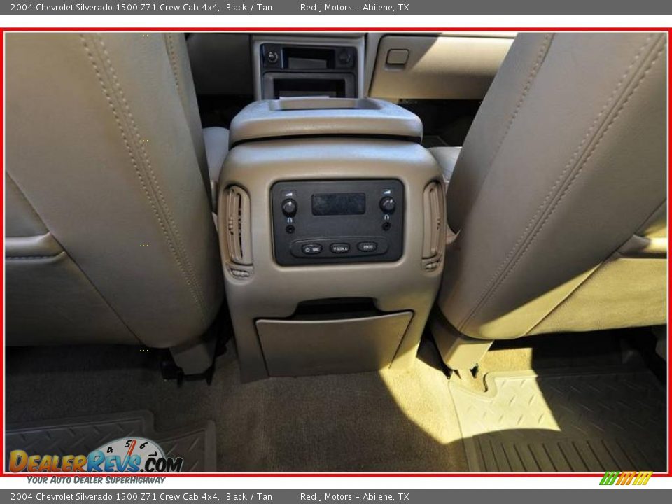 2004 Chevrolet Silverado 1500 Z71 Crew Cab 4x4 Black / Tan Photo #27