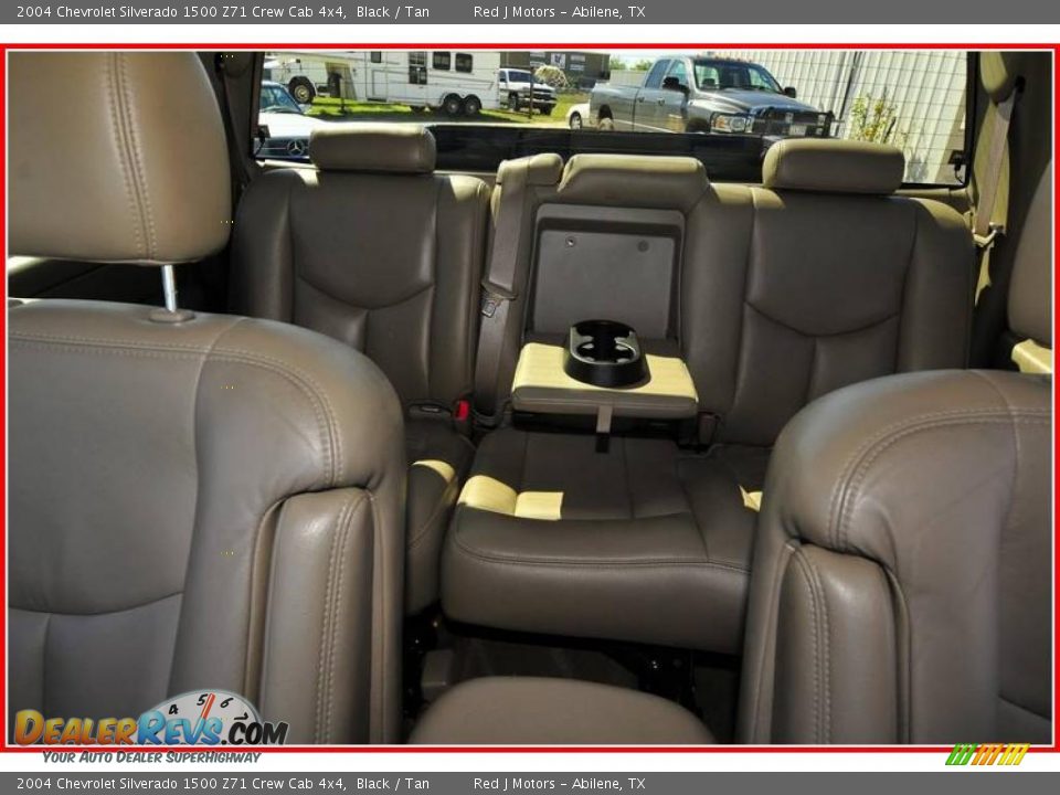 2004 Chevrolet Silverado 1500 Z71 Crew Cab 4x4 Black / Tan Photo #30