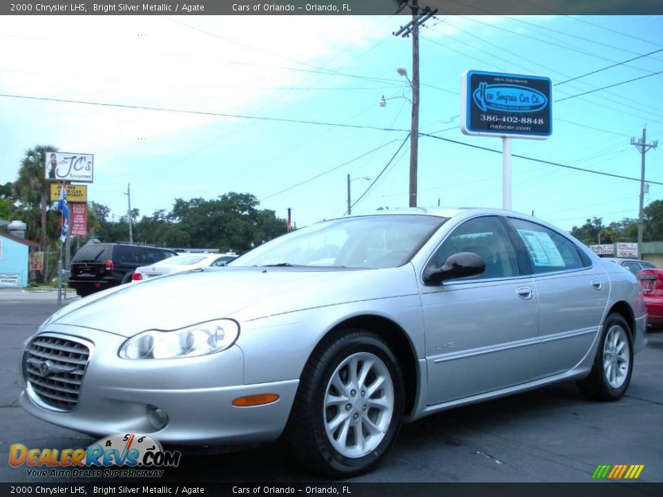 2000 Chrysler LHS Bright Silver Metallic / Agate Photo #1