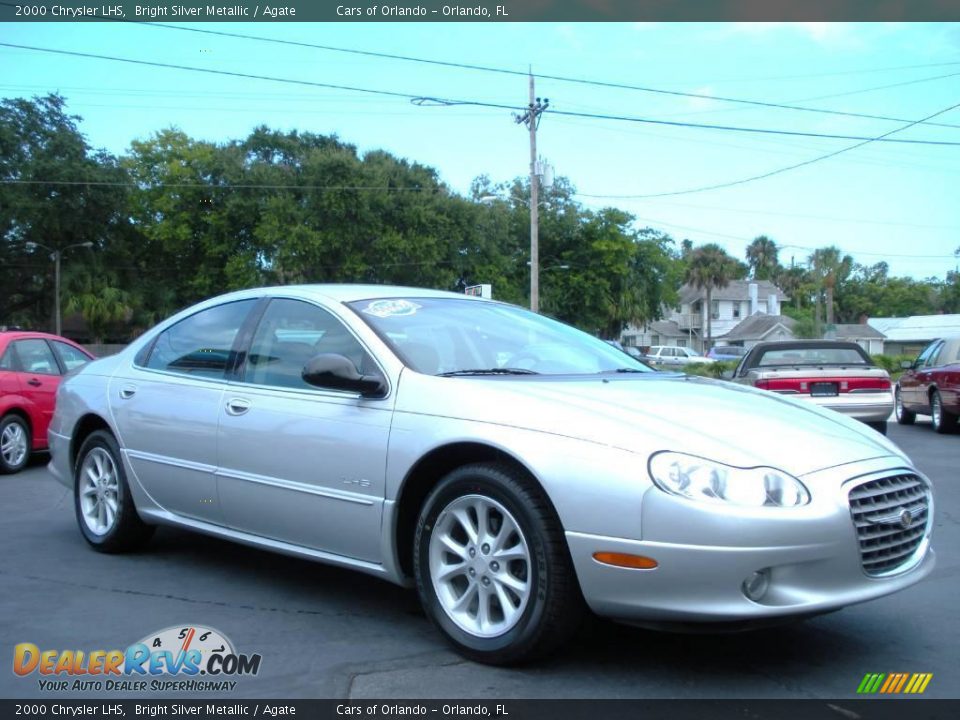 2000 Chrysler LHS Bright Silver Metallic / Agate Photo #3