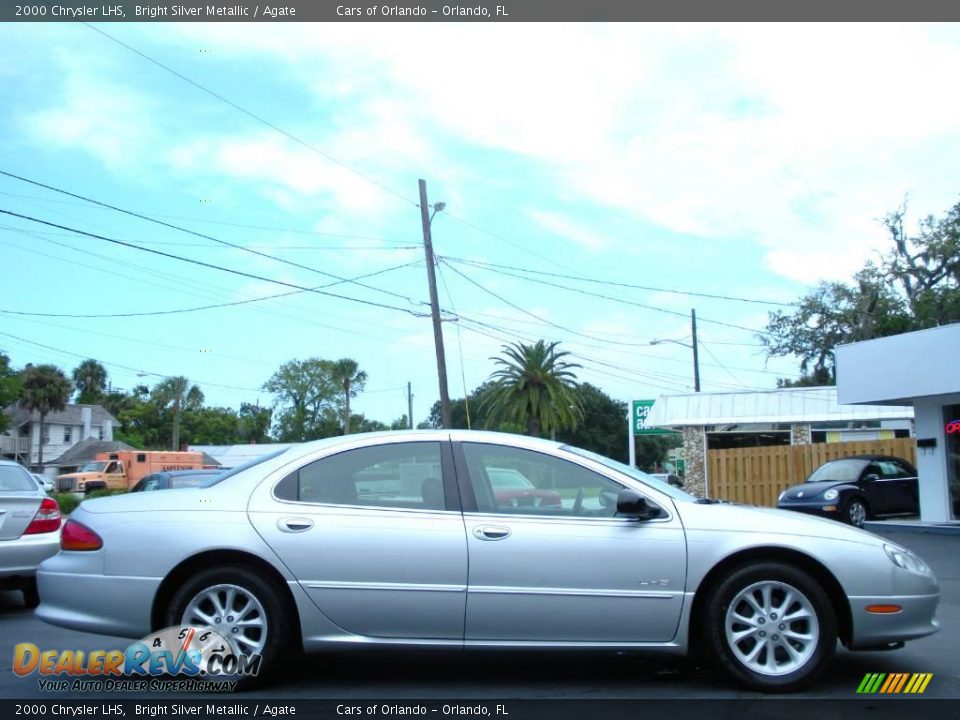 2000 Chrysler LHS Bright Silver Metallic / Agate Photo #4