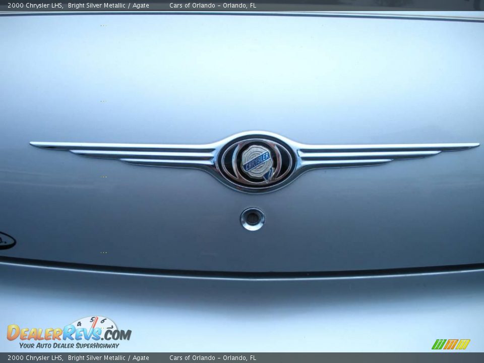 2000 Chrysler LHS Bright Silver Metallic / Agate Photo #9