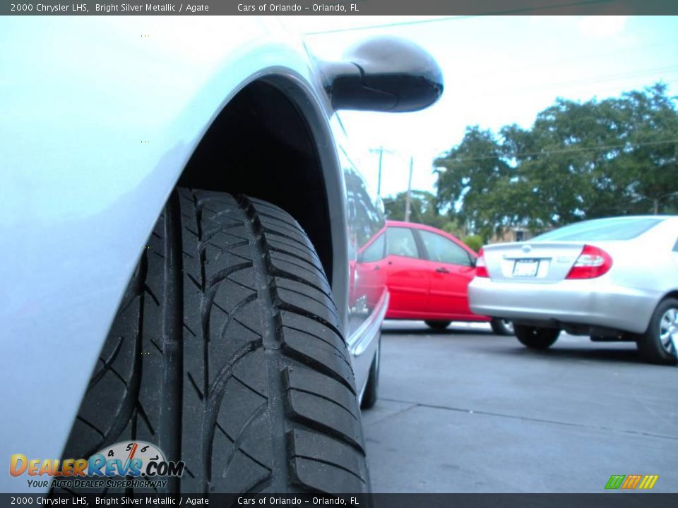 2000 Chrysler LHS Bright Silver Metallic / Agate Photo #11
