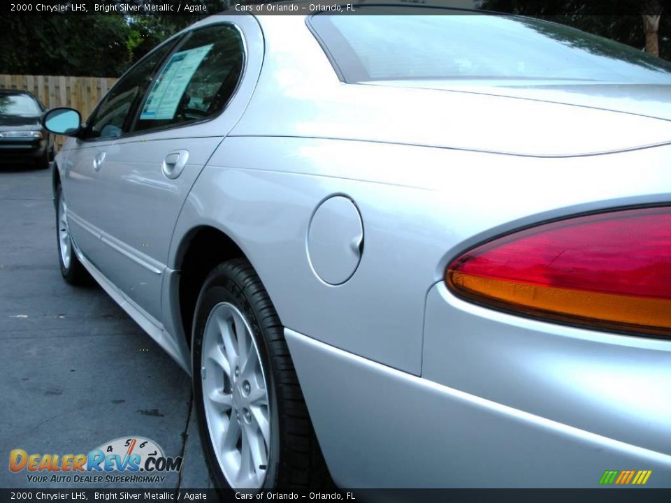 2000 Chrysler LHS Bright Silver Metallic / Agate Photo #13
