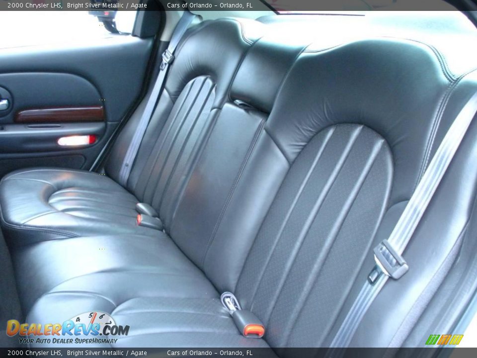 2000 Chrysler LHS Bright Silver Metallic / Agate Photo #17