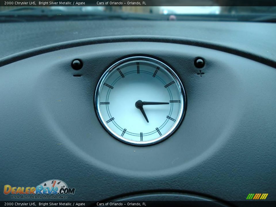 2000 Chrysler LHS Bright Silver Metallic / Agate Photo #26