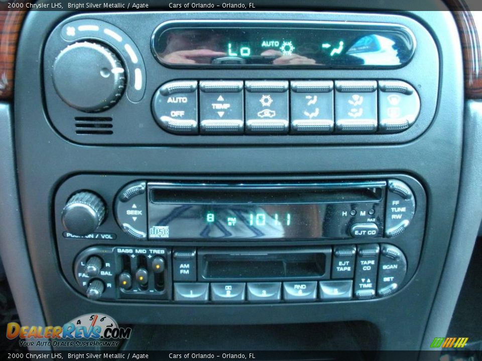 2000 Chrysler LHS Bright Silver Metallic / Agate Photo #27