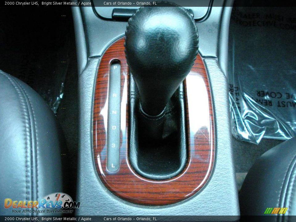 2000 Chrysler LHS Bright Silver Metallic / Agate Photo #28