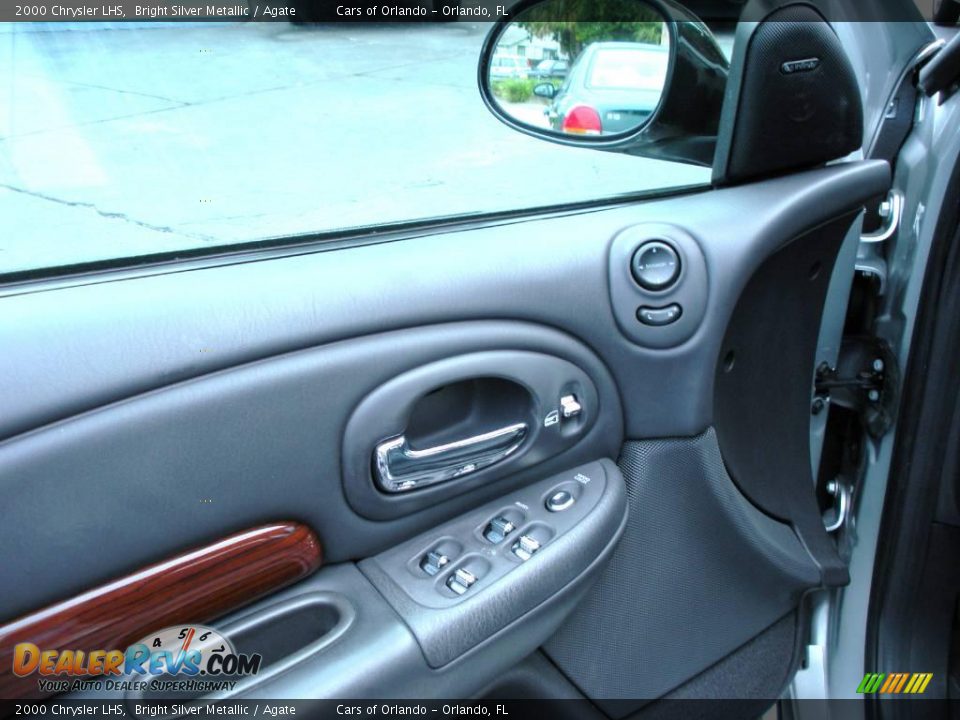 2000 Chrysler LHS Bright Silver Metallic / Agate Photo #32
