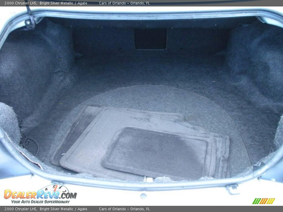 2000 Chrysler LHS Bright Silver Metallic / Agate Photo #33