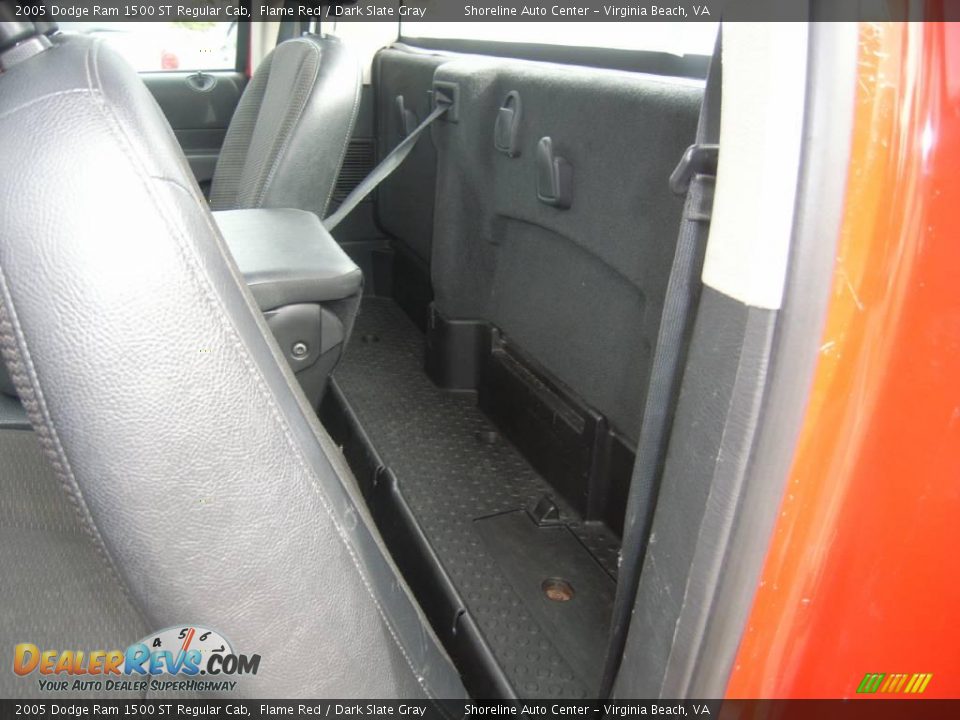 2005 Dodge Ram 1500 ST Regular Cab Flame Red / Dark Slate Gray Photo #14