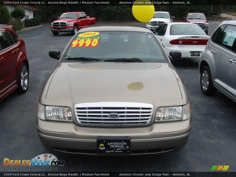2004 Ford Crown Victoria LX Arizona Beige Metallic / Medium Parchment Photo #12